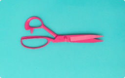 Tesoura profissional 12cm